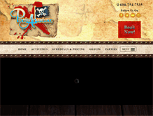 Tablet Screenshot of pirateadventures.ca